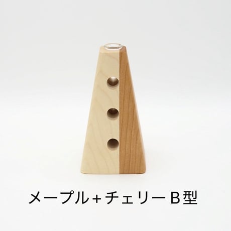 寄木一輪挿し