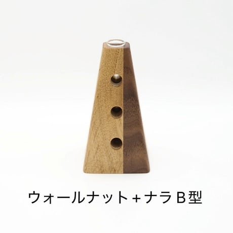 寄木一輪挿し
