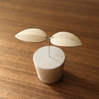 木製アロマディフューザー「ふたば」