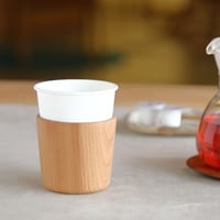木の紙コップホルダー スタッキングタイプ