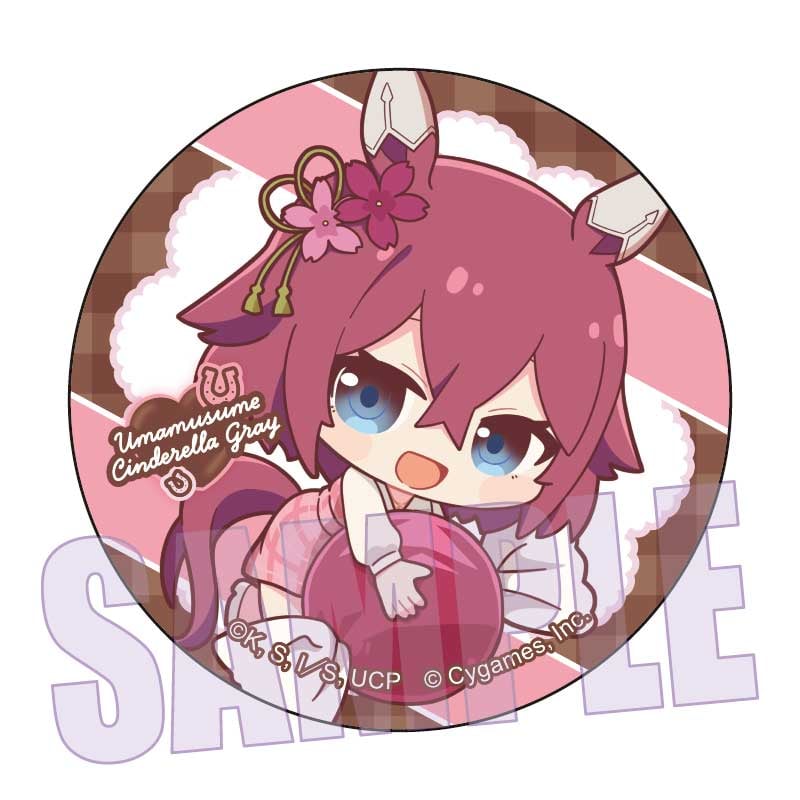 ウマ娘 シンデレラグレイ】缶バッジ／サクラチヨノオー | SHIBUYA