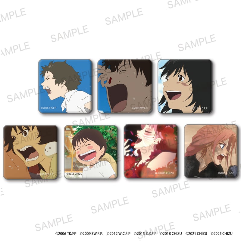 細田守】叫ぶ！トレーディングアクリルマグネット（ランダム/全7種