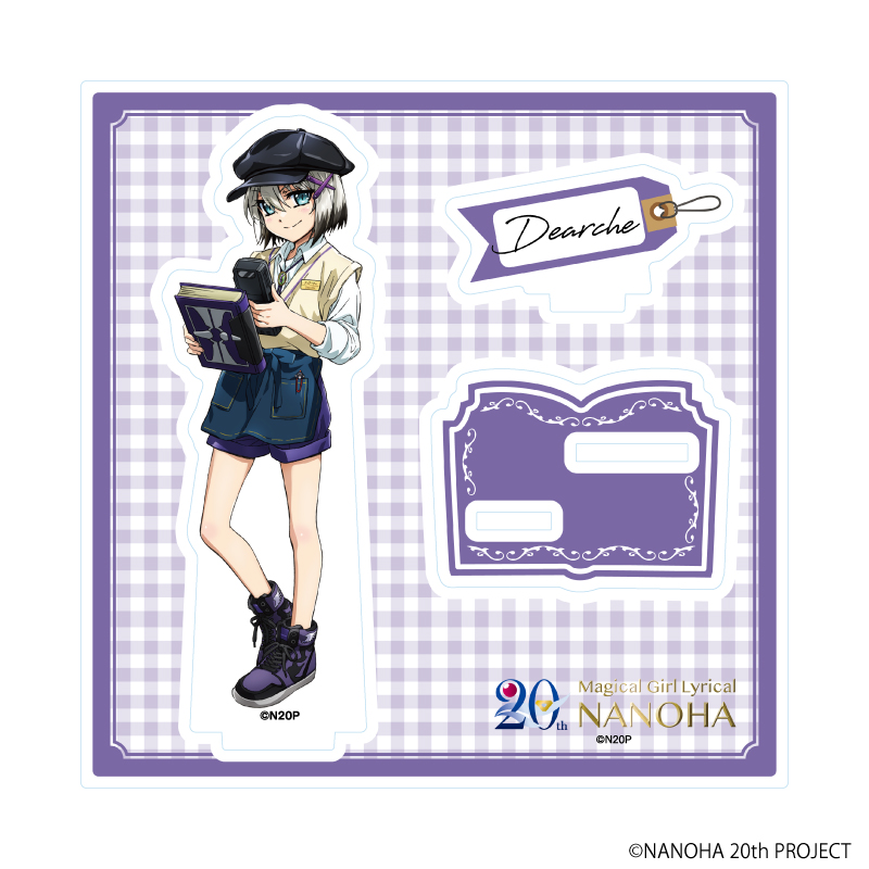 即発送　未開封　リリカルなのは アクリルスタンド　ディアーチェ 魔法少女リリカルなのはシリーズ】アクリルスタンドプレート04