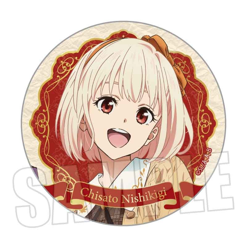 リコリス・リコイル】トレーディング缶バッジ（ブラインド）全6種 単品