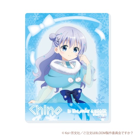 【ご注文はうさぎですか？BLOOM 雪の妖精ver.】アクリルカード 単品（全5種）