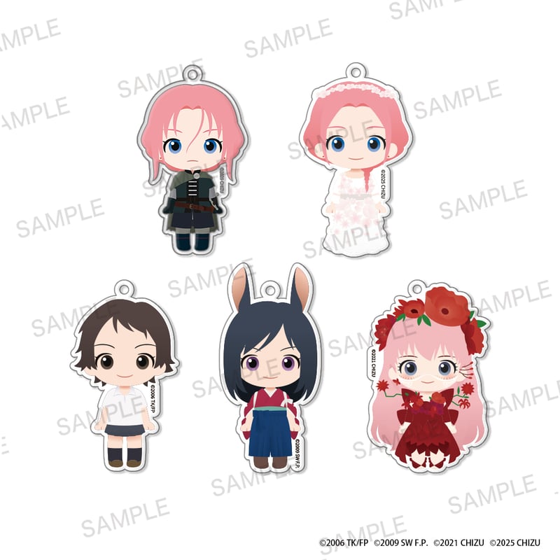 細田守】ちびキャラアクキー（全5種） | SHIBUYA TSUTAYA ONLINE SHOP