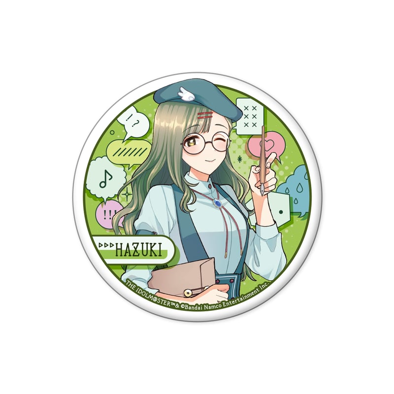 七草はづき　缶バッジ　事務的光空記録　ジムジャニ TSUTAYA 35個セット アイドルマスター シャイニーカラーズ 事務的光空記録】描き下ろし缶