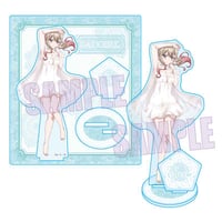 君のことが大大大大大好きな100人の彼女】墨絵金箔ポストカード（全