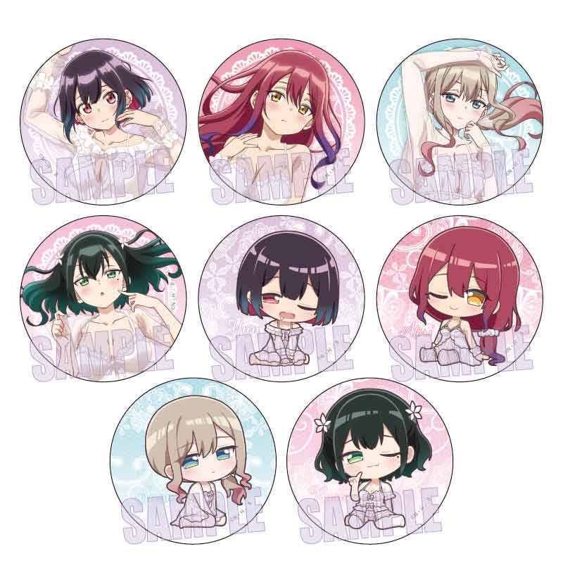 ばっどがーる ネグリジェver.】トレーディング缶バッジ 単品（全8種