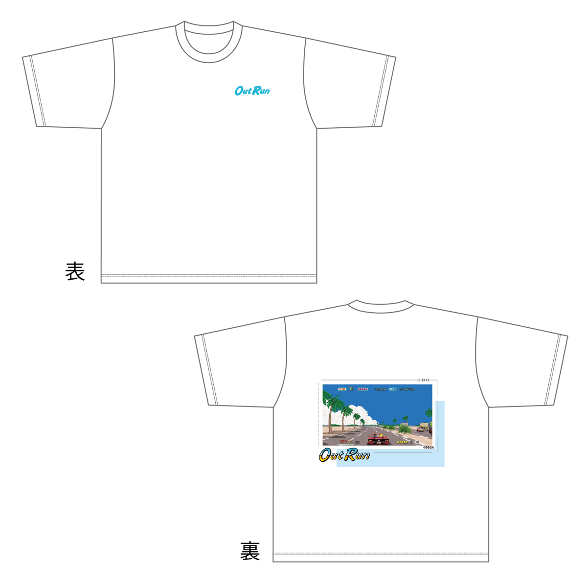 アウトラン】オリジナルTシャツ 全1種 | SHIBUYA TSUTAYA ONLINE SHOP