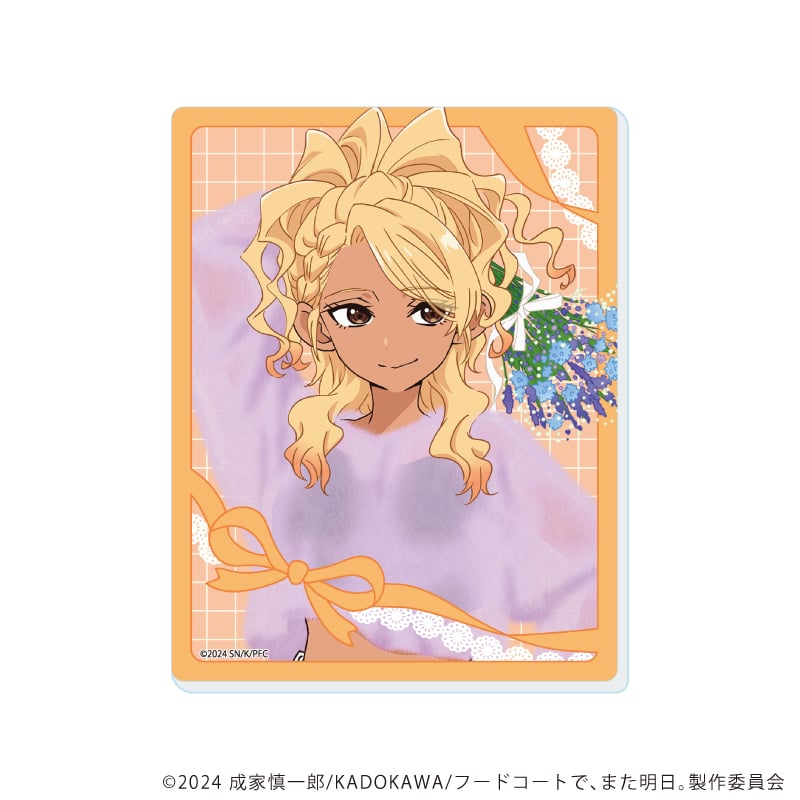 フードコートで、また明日。】アクリルカード（ブラインド） 単品 全5