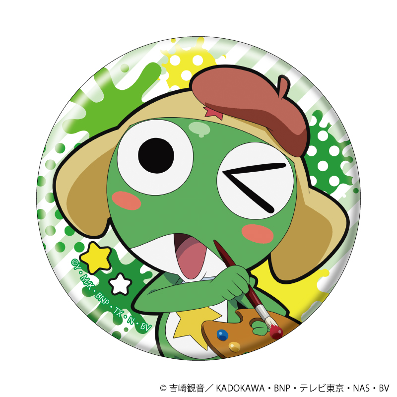 ケロロ軍曹】トレーディング缶バッジ 単品（全5種） | SHIBUYA TSUTAYA