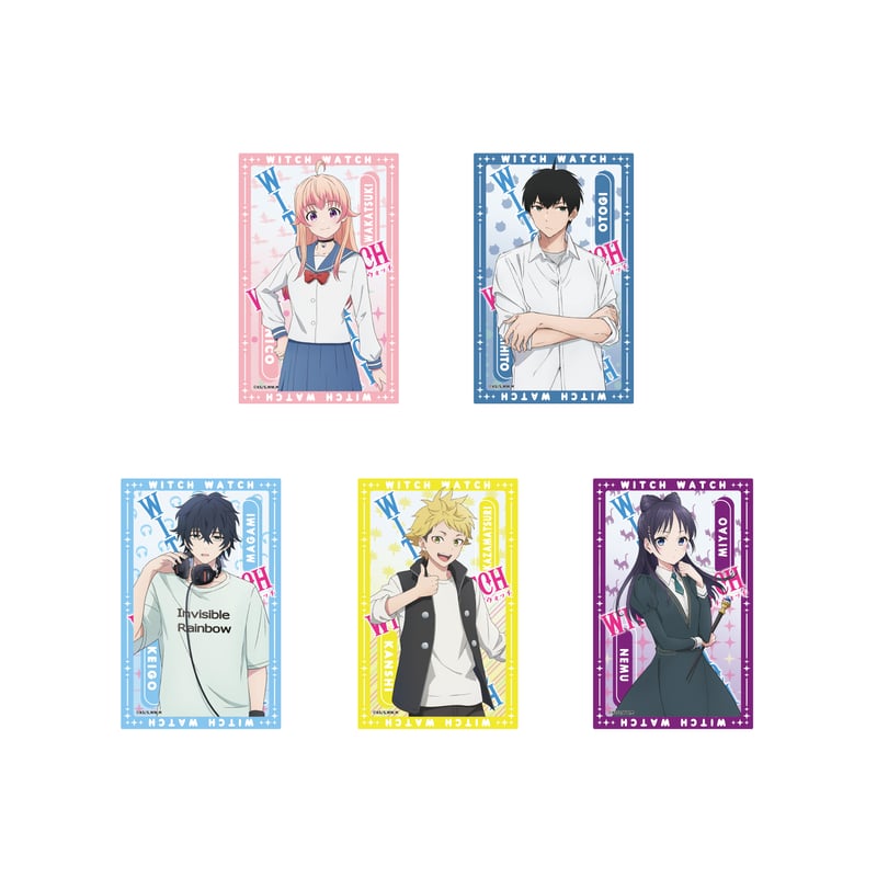 WITCH WATCH シール　コンプリート WITCH WATCH シール コンプリート