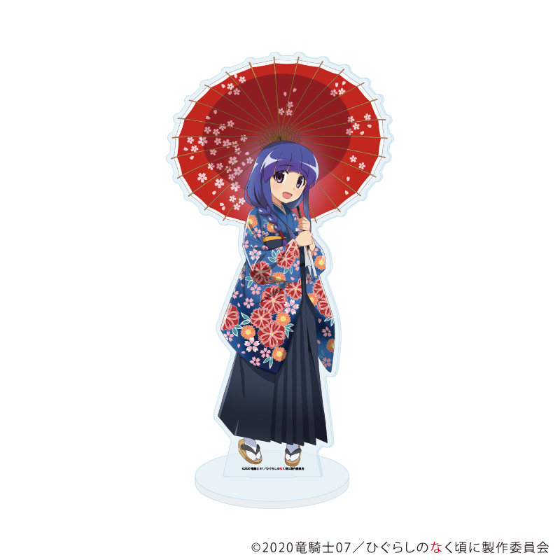 古手梨花 特大アクリルスタンド アクスタ ひぐらし ひぐらしのなく頃に 卒】BIGアクリルスタンド／古手梨花