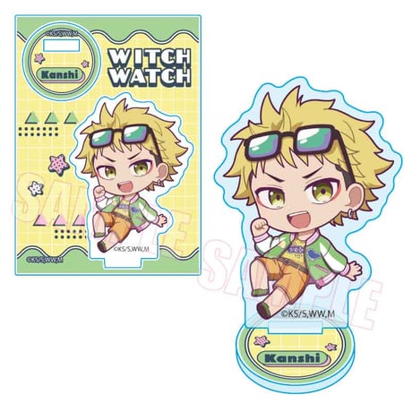 WITCHWATCH アクリルキーホルダー 風祭監志 WITCHWATCH アクリルキーホルダー 風祭監志 WITCH WATCH ウィッチ