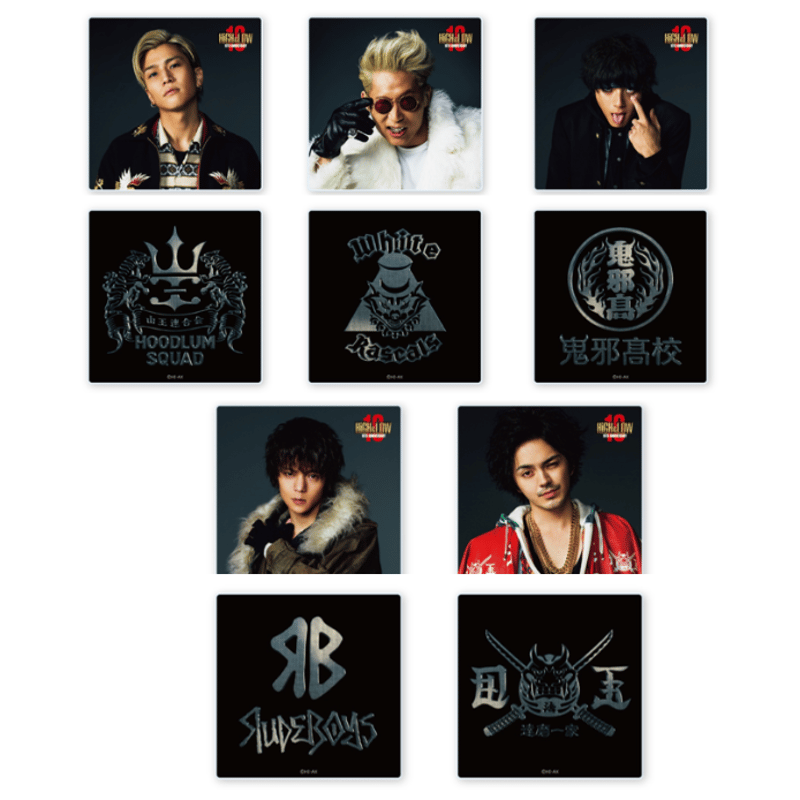 HiGH＆LOW スペシャルコラボレーションカフェ ランダムアクリル