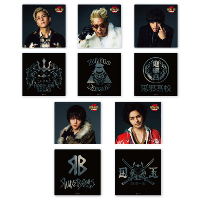 HiGH＆LOW スペシャルコラボレーションカフェ ランダムアクリル