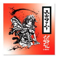White Tails【ワイテルズ】アクリルキーホルダー／スマイル