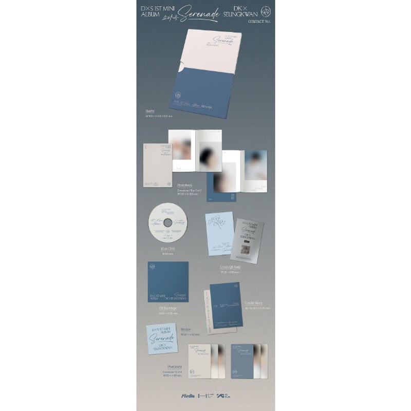 店頭受取・予約購入】D×S 1st Mini Album 『Serenade』 COMPAC
