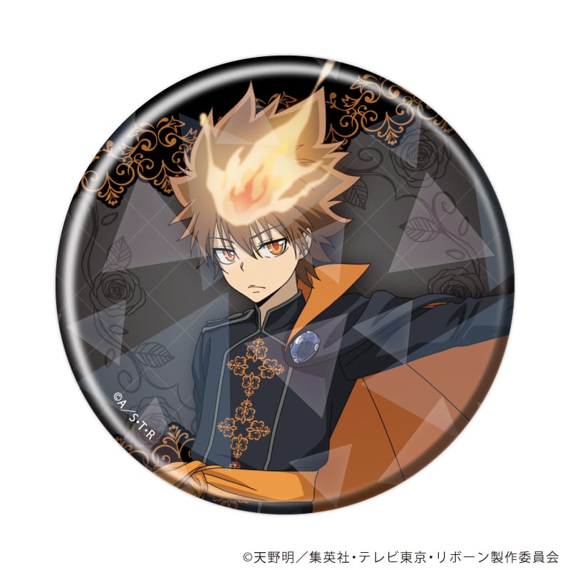 家庭教師ヒットマンREBORN！ ゴシックver.】ホログラム缶バッジ