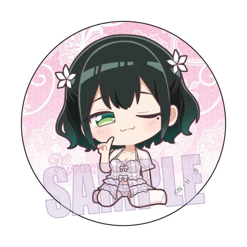 ばっどがーる ネグリジェver.】トレーディング缶バッジ 単品（全8種