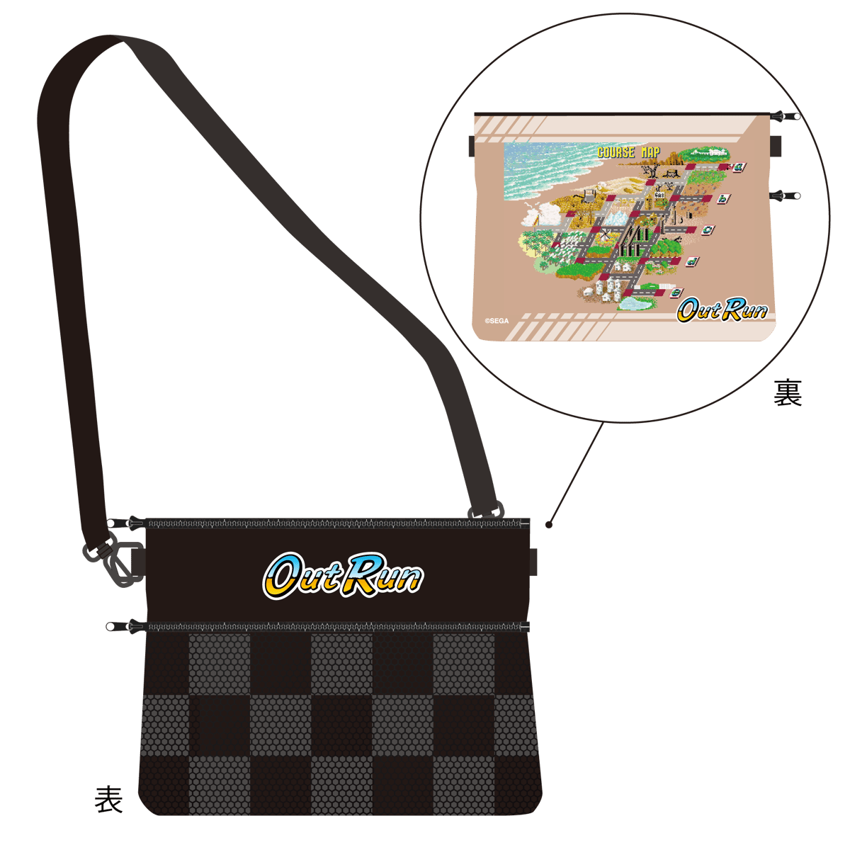 アウトラン】オリジナルサコッシュ 全1種 | SHIBUYA TSUTAYA ONLINE