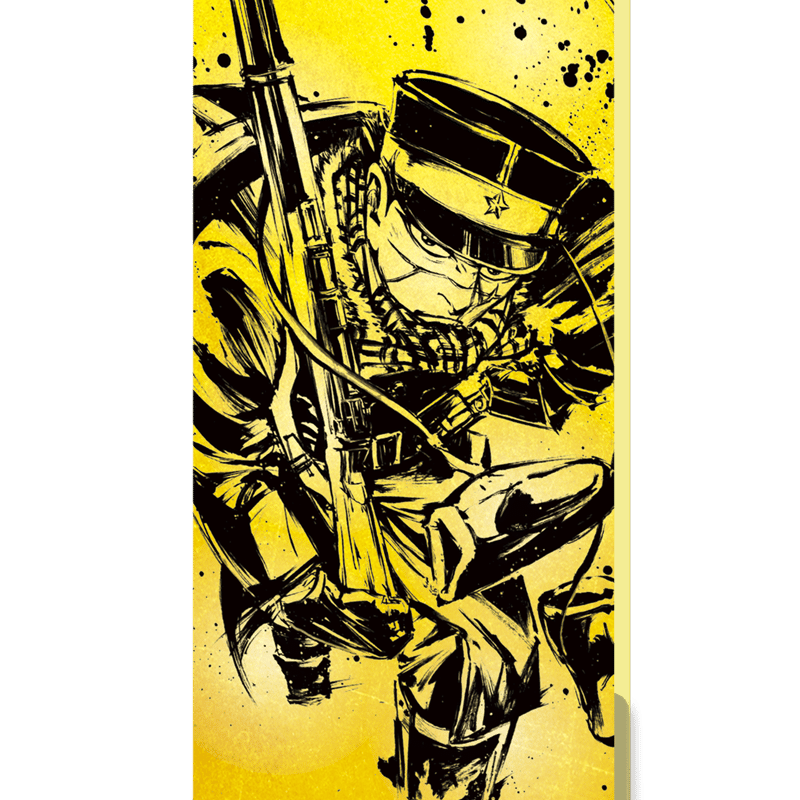 ゴールデンカムイ】墨絵立体屏風アクリルスタンド 杉元佐一 | SHIBUYA