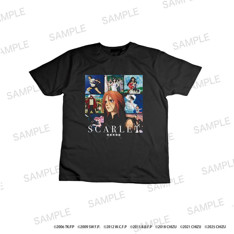 細田守】ORIGINAL T SHIRT 細田守監督作品と思考実験展・黒 | SHIBUYA