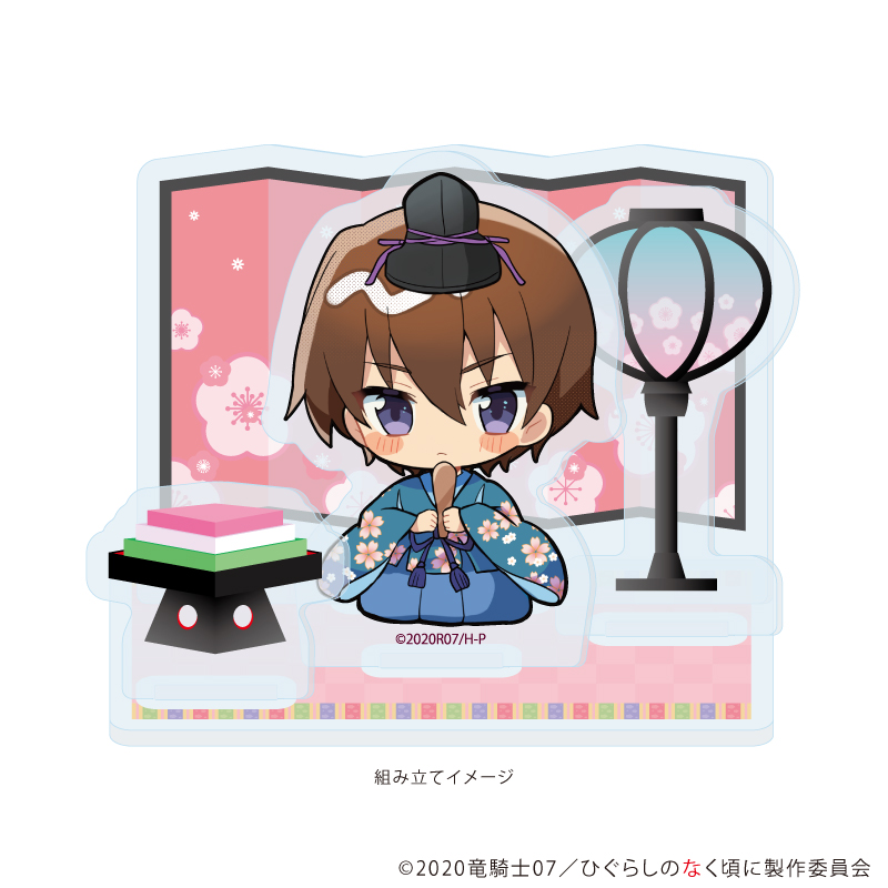 【前原圭一】ひぐらしのなく頃に 命 アクリルビジュアルパネル 前原圭一】ひぐらしのなく頃に 命 アクリルビジュアルパネル