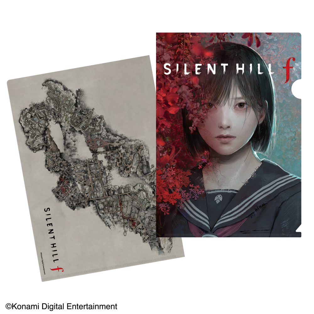 SILENT HILL f】戎ヶ丘MAP風和風クリアファイル | SHIBUYA TSUTA