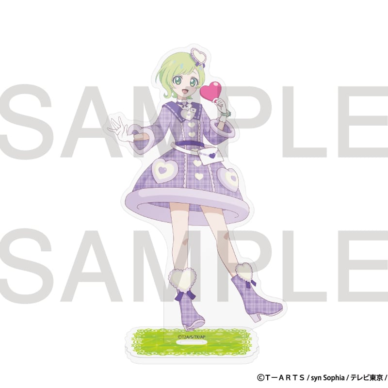 三ツ葉アイリセット/ひみつのアイプリ/アクスタ・缶バッジ等 Amazon.co.jp: ひみつのアイプリ ミニアクリルスタンド
