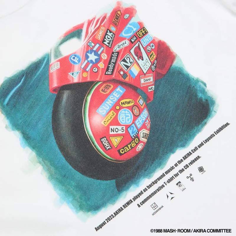 AKIRA REMIX x nana-nana T-shirts A(White) | SHI AKIRA REMIX x nana-nana T-shirts A(White) | SHI