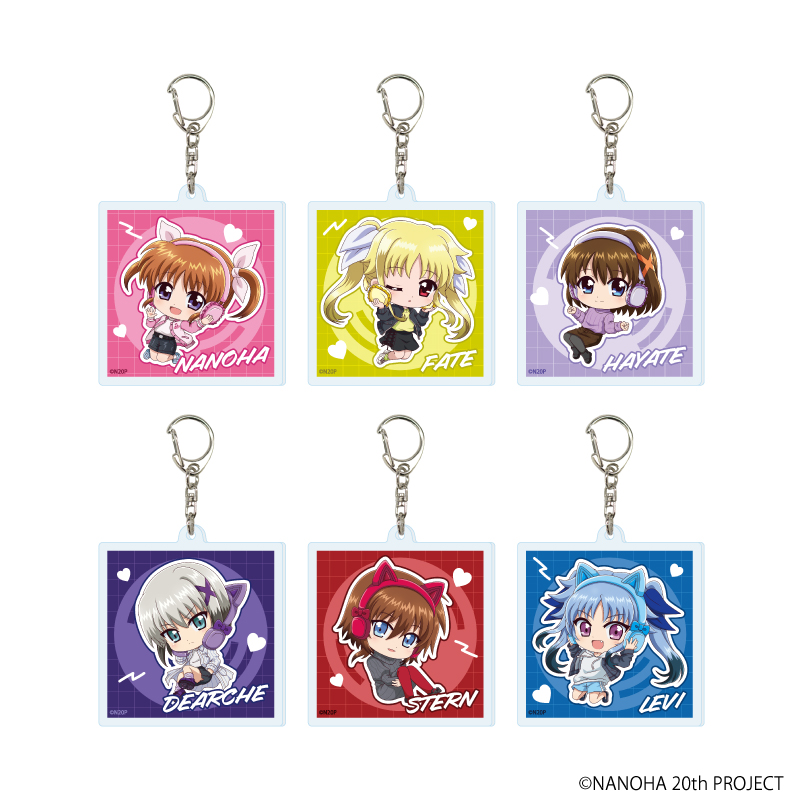 魔法少女リリカルなのはシリーズ】アクリルキーホルダー