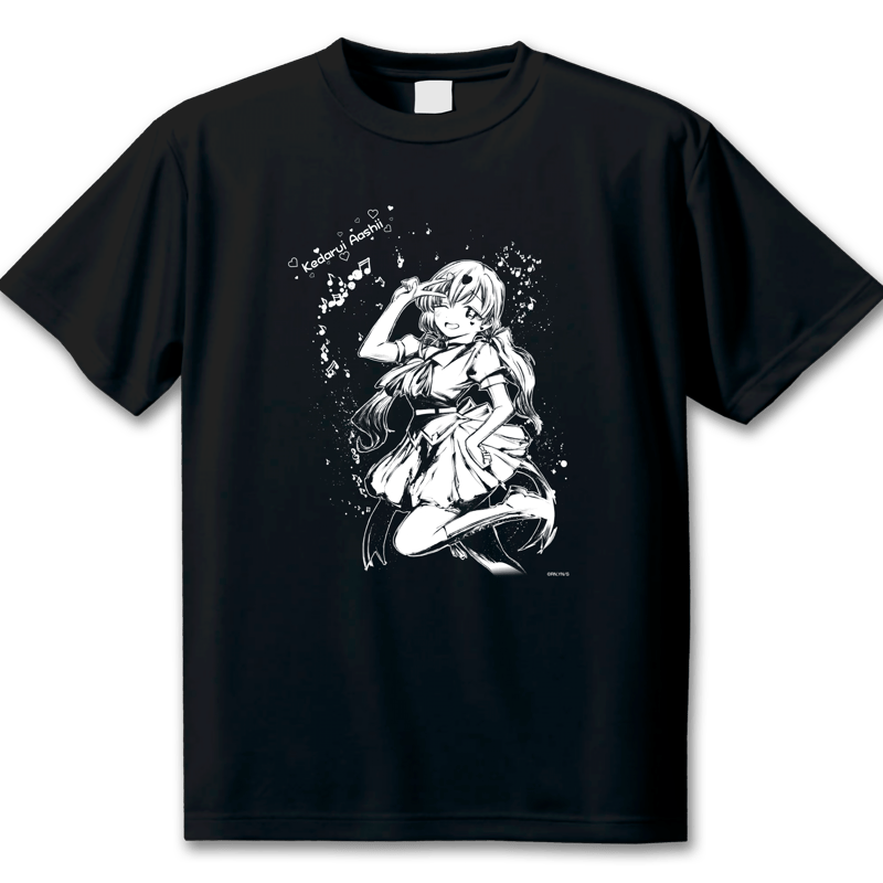 君のことが大大大大大好きな100人の彼女】墨絵Tシャツ（全5種）毛