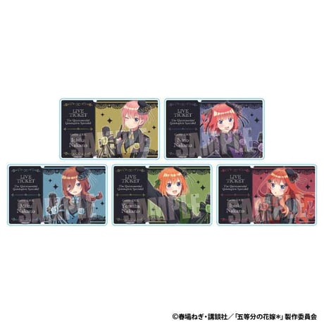 たろ様専用】五等分の花嫁 クリアファイル ゴシックアイドル 全