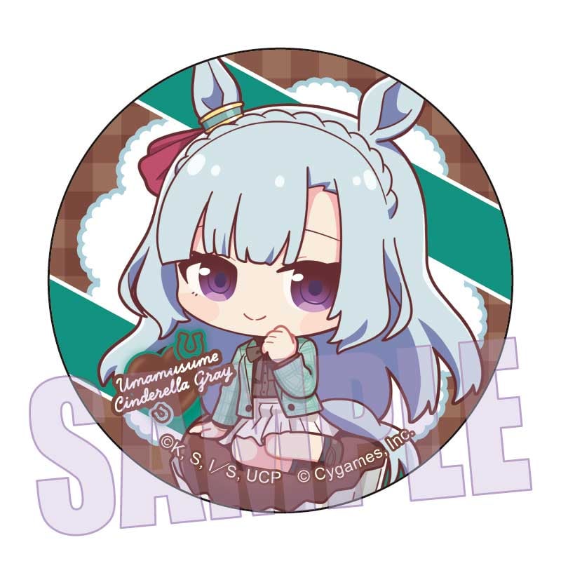 ウマ娘　メジロアルダン　グリッター缶バッジ　 マルイ　11点 ウマ娘 シンデレラグレイ】缶バッジ／メジロアルダン | SHIBUYA