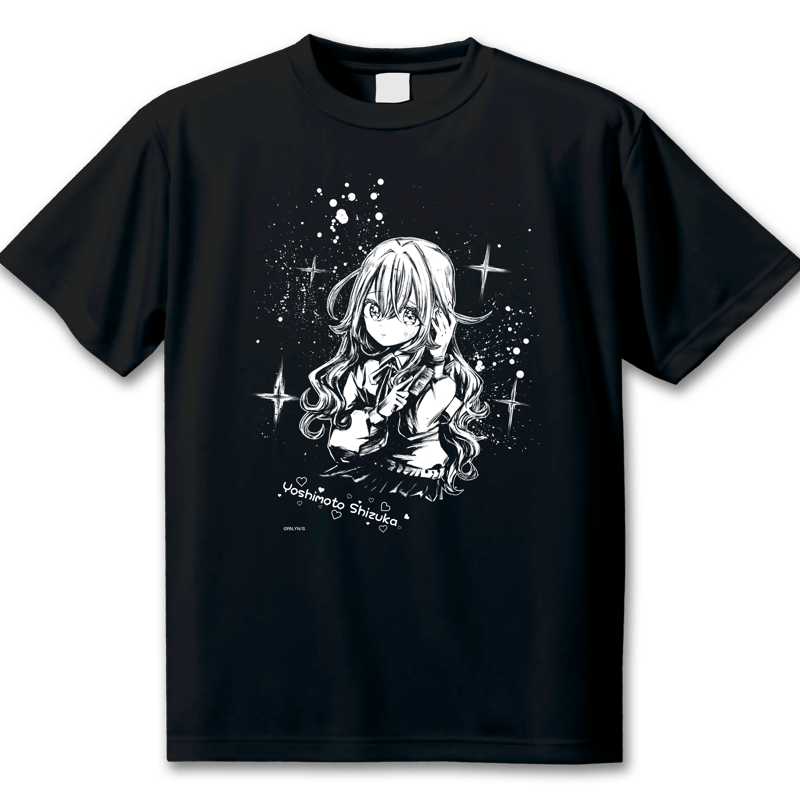 君のことが大大大大大好きな100人の彼女】墨絵Tシャツ（全5種）好