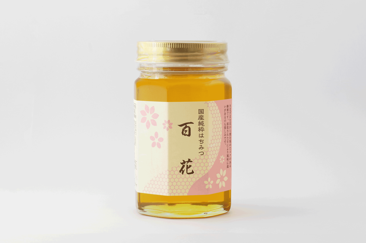 国産純粋はちみつ 百花 500g | MORIYAHONEY Online Shop - モリ