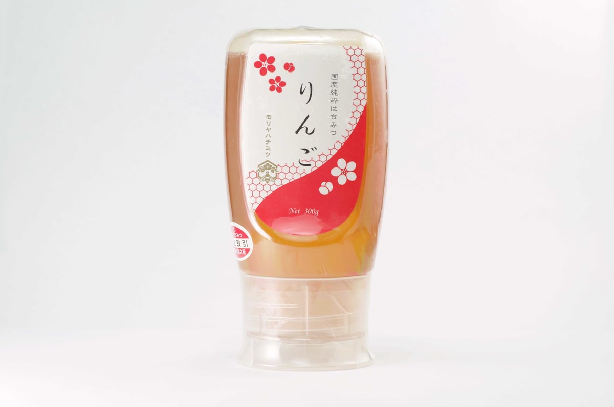 国産純粋はちみつ りんご 300g | MORIYAHONEY Online Shop - モ