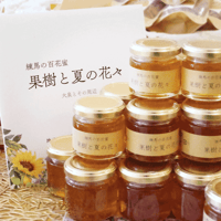練馬の百花蜜 果樹と夏の花々　大泉とその周辺 80g