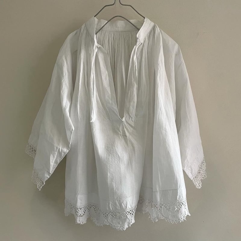 French antique チャーチブラウス チャーチブラウス / church blouse | Ride