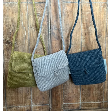 Sophie Digard Shetland Woolポシェット