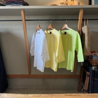 homspun 七分袖Ｔシャツ