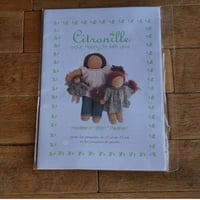 Citronille  pour “happy to see you”/人形用パターン#203 “Pauline”