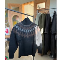 Slopeslow / Yak & Lambs LOPI タートルネック /hand knitting