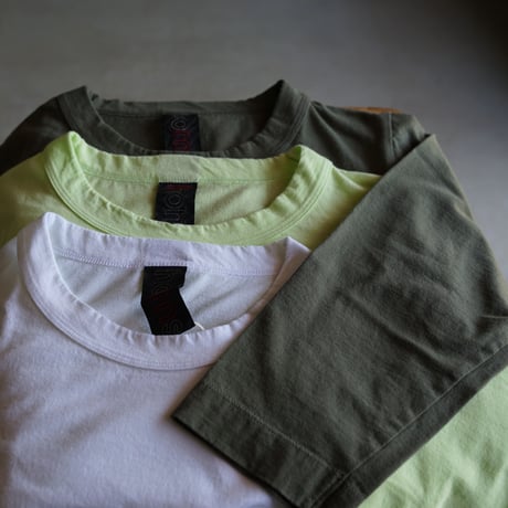 homspun 七分袖Ｔシャツ