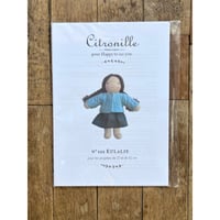 Citronille pour “happy to see you”/人形用パターン#222 “Eulalie”