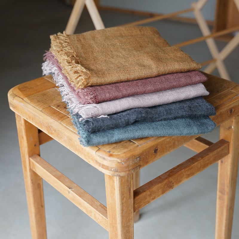 Faliero Sarti カシミアシルクスクエアストール B | Si Tu Faliero Sarti カシミアシルクスクエアストール B | Si Tu