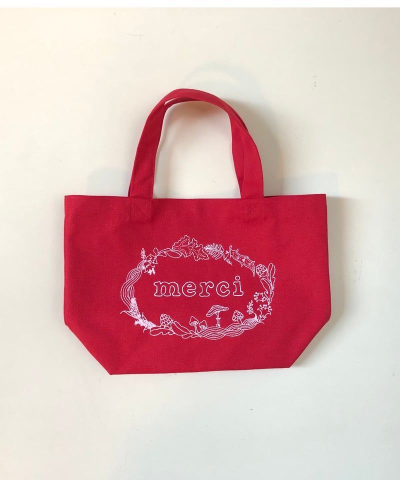 atsumi オリジナル「merciミニトートバッグ」 | メリーゴーランドKYOTO