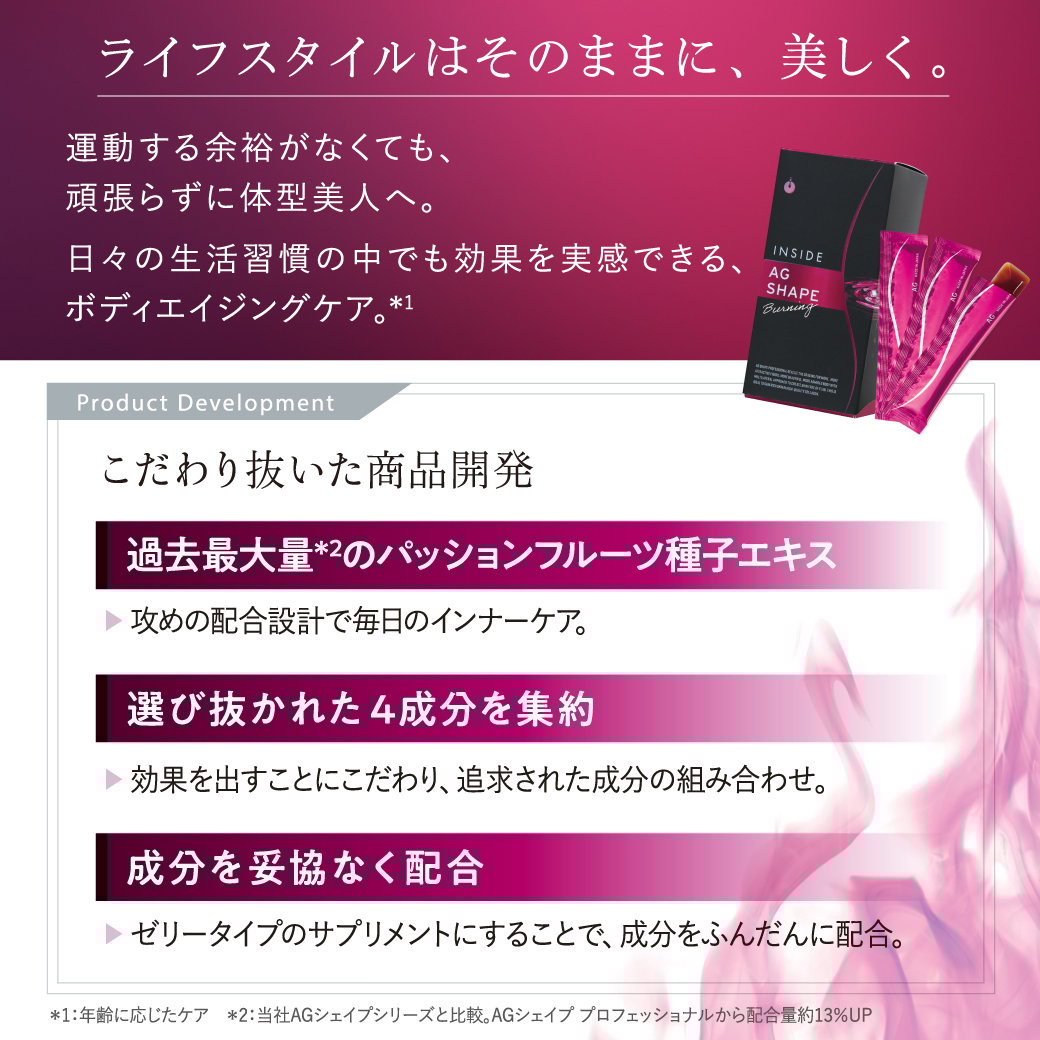 メソシューティカル　AGシェイプ　プロフェッショナル　30包 7/5 13時より】新商品 AGシェイププロフェッショナル発表会